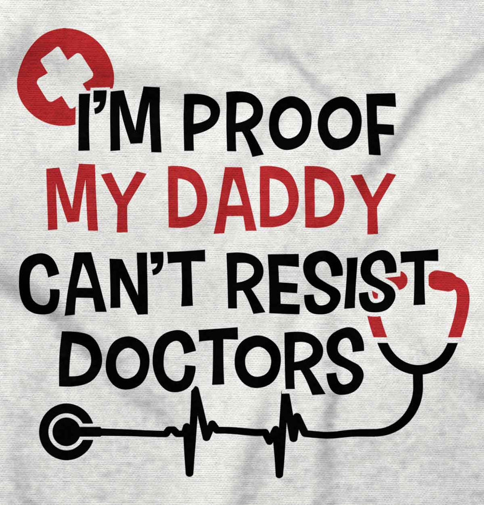 Cant Resist Doctors Romper Bodysuit-Direct To Garment Print-Brisco Baby