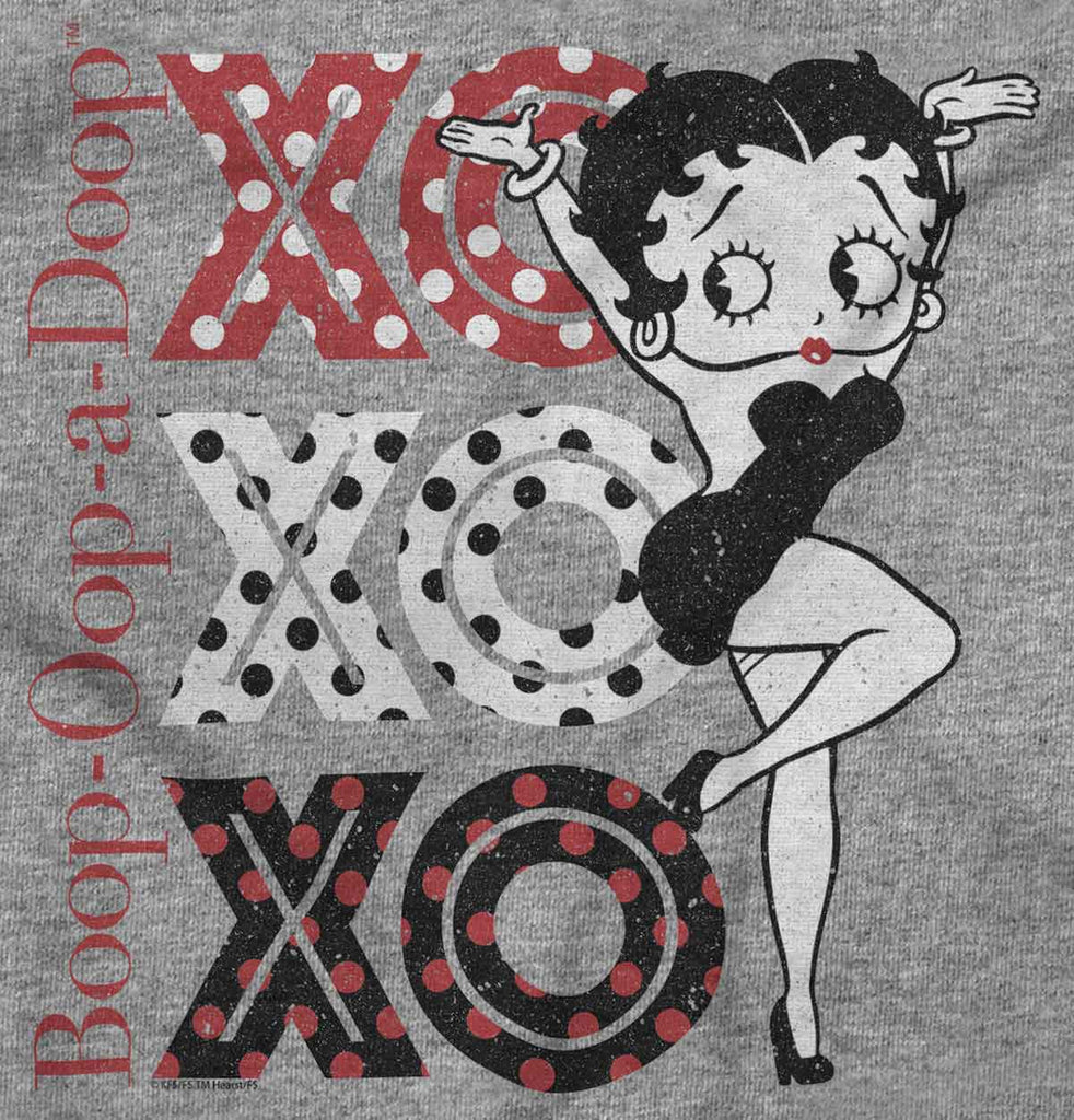 XO Boop Toddler Pullover Hoodie-Direct To Garment Print-Brisco Baby