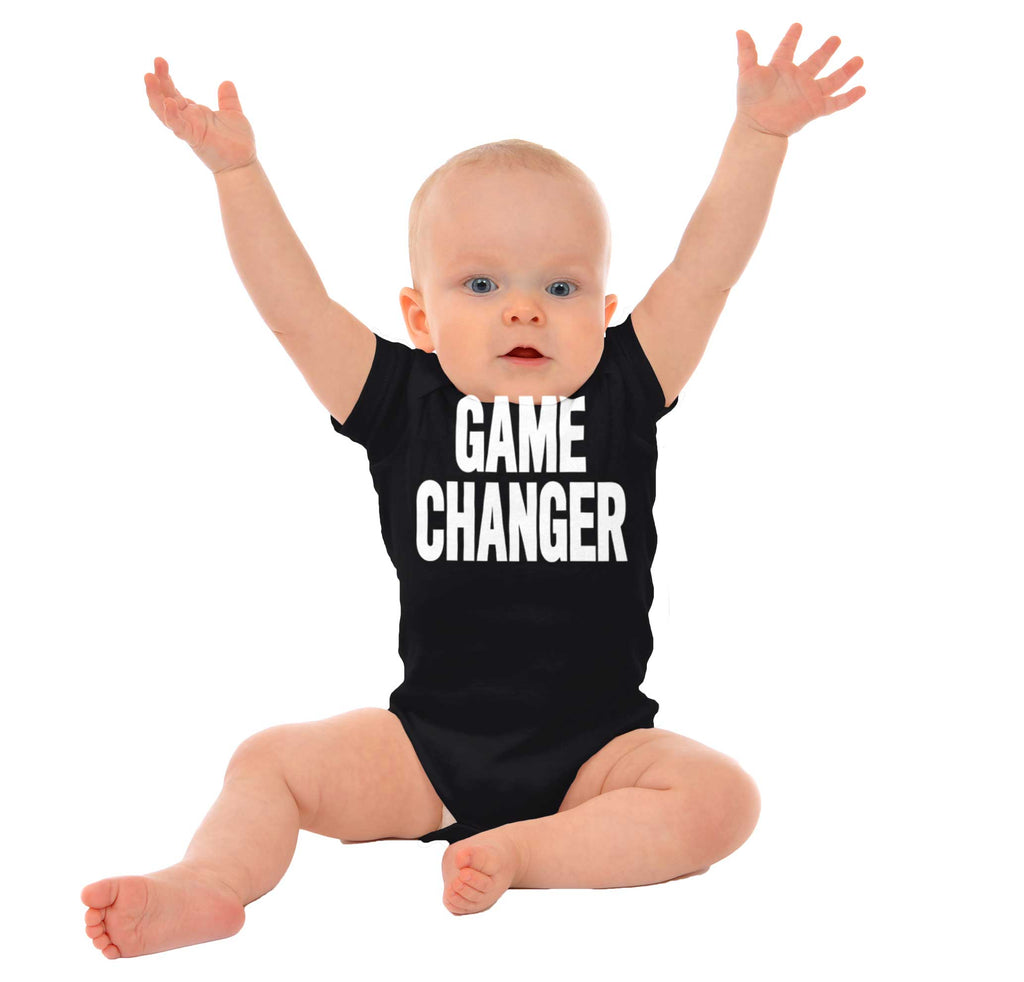 Game Changer Romper Bodysuit-Direct To Garment Print-Brisco Baby