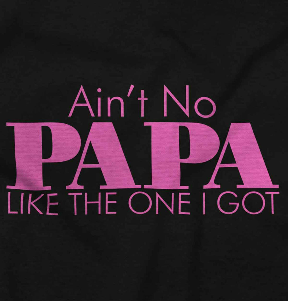 No Papa Like Me Toddler Ruffled Trim T-Shirt-Direct To Garment Print-Brisco Baby