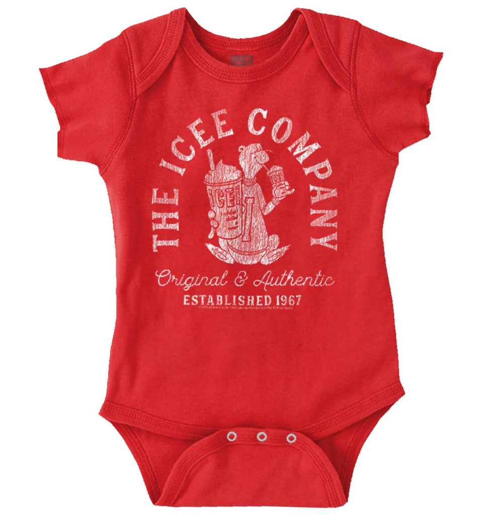 The Icee Company Romper Bodysuit-Direct To Garment Print-Brisco Baby