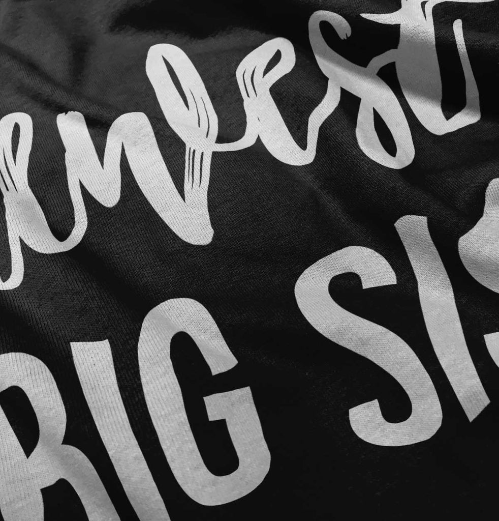 Newest Big Sis Romper Bodysuit-Direct To Garment Print-Brisco Baby