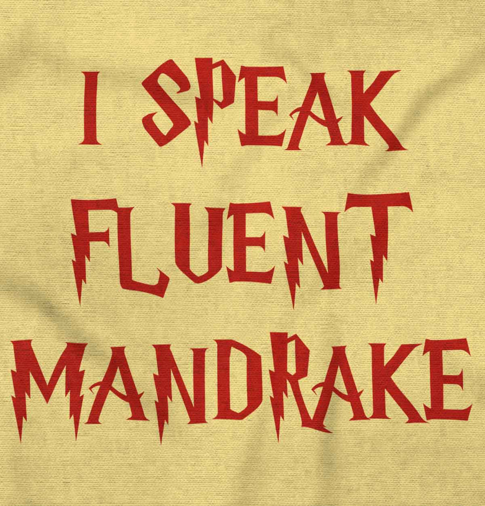 Speak Fluent Mandrake Infant Toddler T Shirt-Direct To Garment Print-Brisco Baby