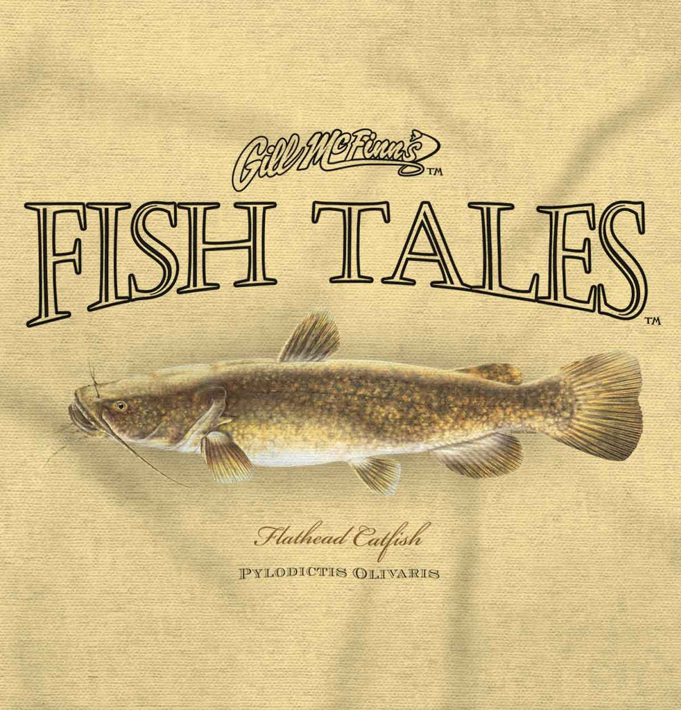 Flathead Catfish Romper Bodysuit-Direct To Garment Print-Brisco Baby