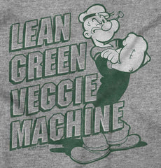 Lean Green Veggie Machine Toddler Football Jersey Tee-Direct To Garment Print-Brisco Baby