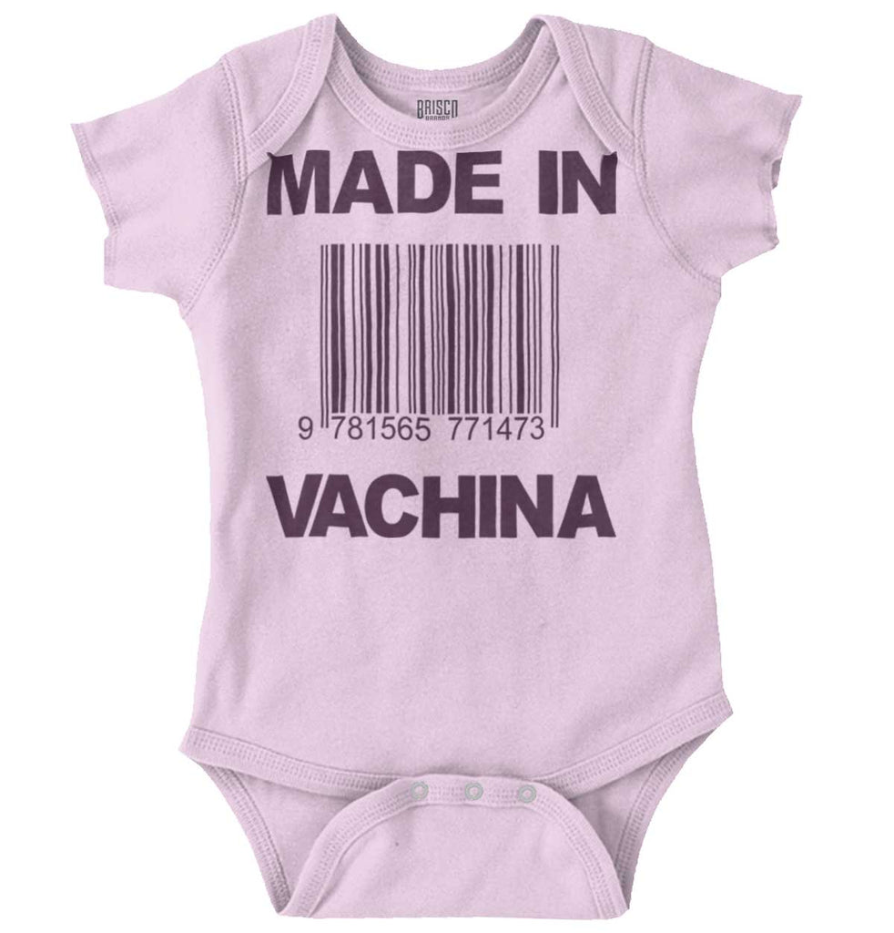Made In Vachina Romper Bodysuit-Direct To Garment Print-Brisco Baby