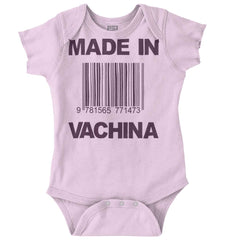 Made In Vachina Romper Bodysuit-Direct To Garment Print-Brisco Baby