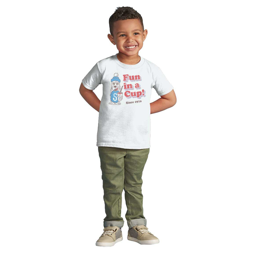 Fun In A Cup Infant Toddler T Shirt-Direct To Garment Print-Brisco Baby