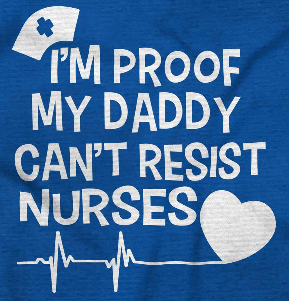 Can't Resist Nurses Solid Baby Pajama Top-Direct To Garment Print-Brisco Baby