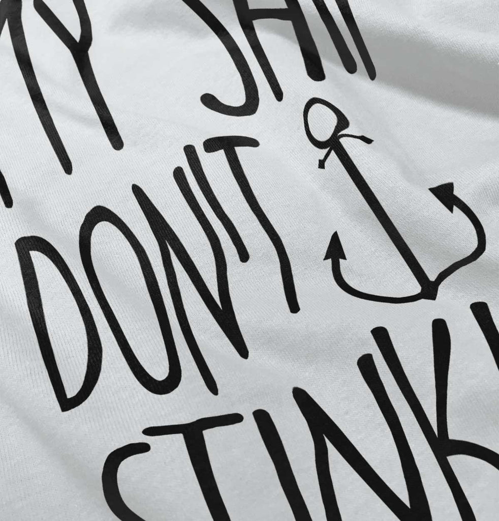 Ship Don't Stink Infant Baby Bib-Direct To Garment Print-Brisco Baby