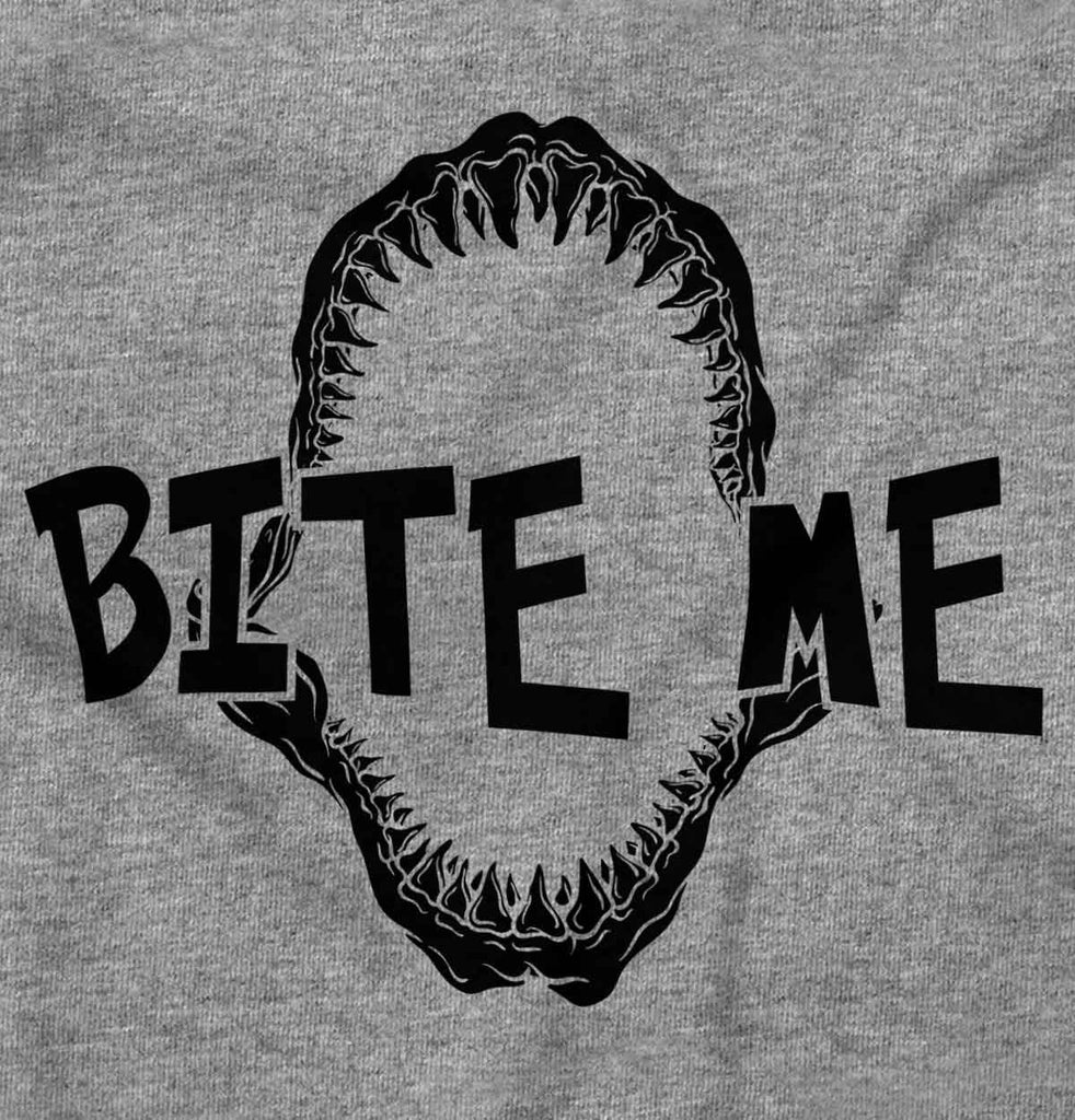Bite Me Infant Toddler T Shirt-Direct To Garment Print-Brisco Baby