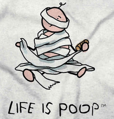 Baby Toilet Paper Infant Toddler T Shirt-Direct To Garment Print-Brisco Baby