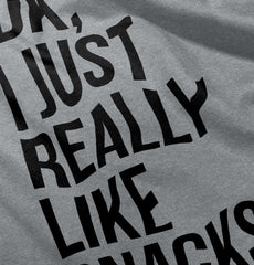 Really Like Snacks Infant Toddler T Shirt-Direct To Garment Print-Brisco Baby