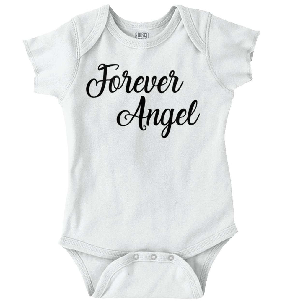 Forever Angel Romper Bodysuit-Direct To Garment Print-Brisco Baby