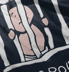 Jail Crib Infant Toddler T Shirt-Direct To Garment Print-Brisco Baby