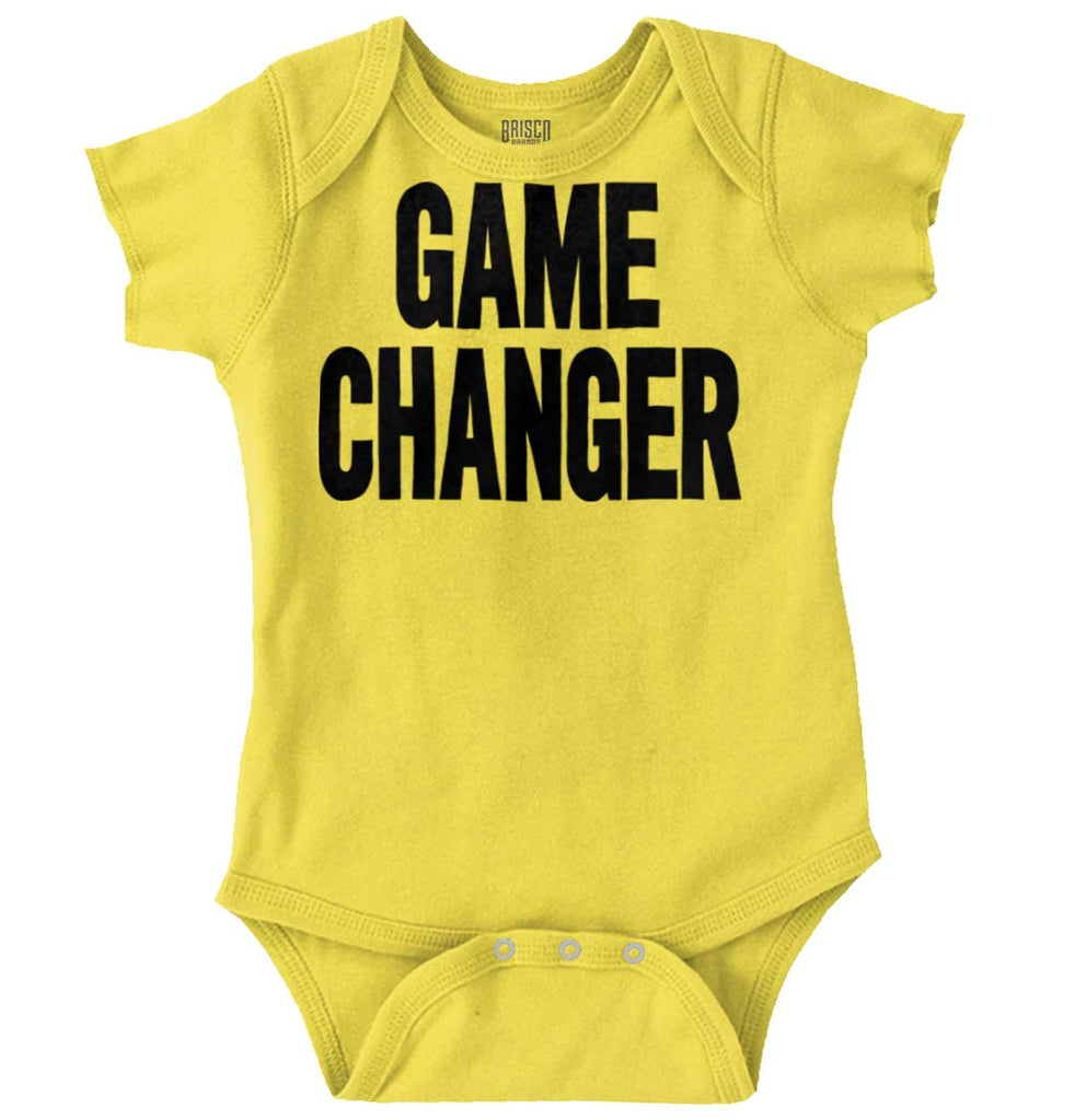 Game Changer Romper Bodysuit-Direct To Garment Print-Brisco Baby