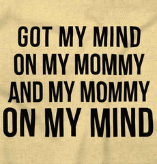 Mind On Mommy Romper Bodysuit-Direct To Garment Print-Brisco Baby