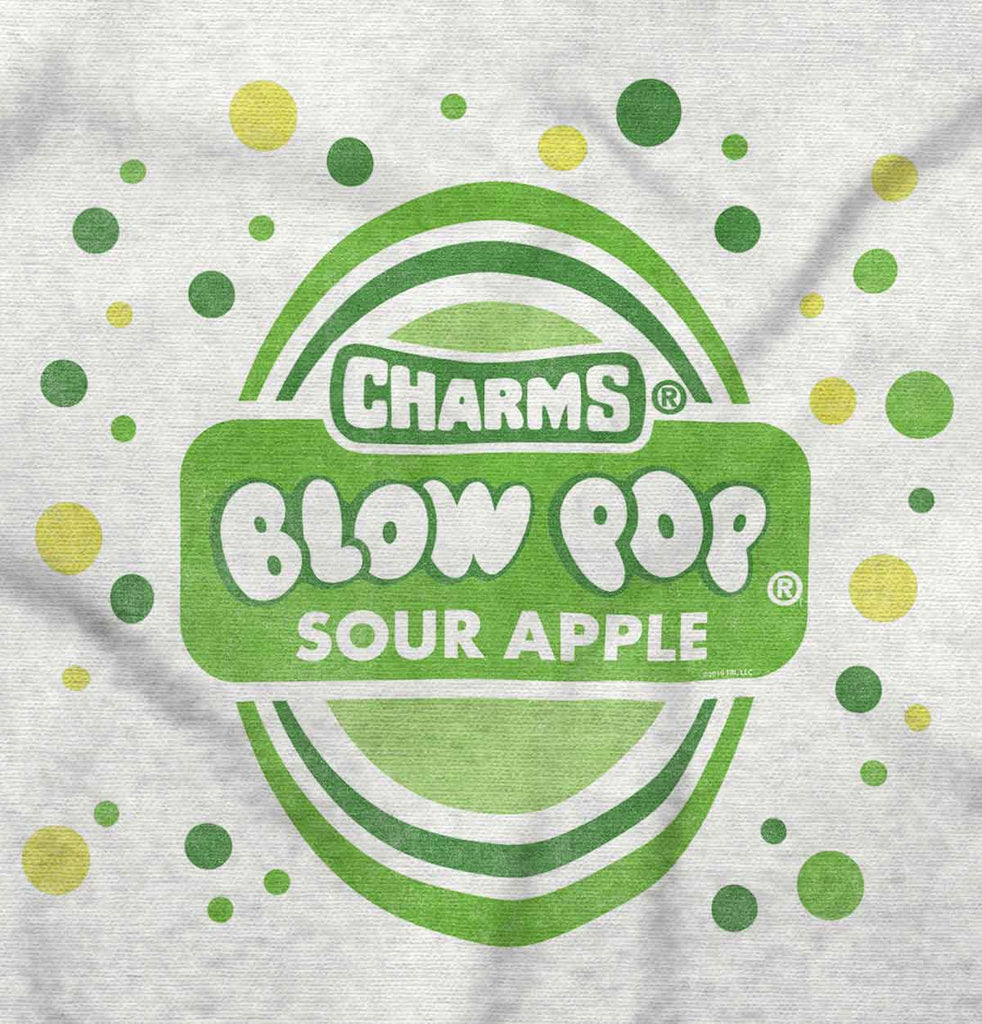 Sour Apple Blow Pop Infant Toddler T Shirt-Direct To Garment Print-Brisco Baby