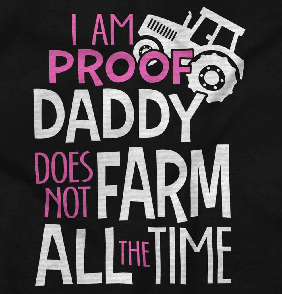 Farm All The Time Toddler Ruffle Bottom Tee-Direct To Garment Print-Brisco Baby