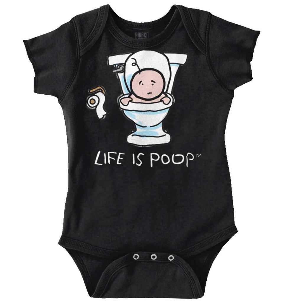 Baby Toilet Romper Bodysuit-Direct To Garment Print-Brisco Baby