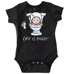 Baby Toilet Romper Bodysuit-Direct To Garment Print-Brisco Baby