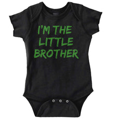 I'm The Little Brother Romper Bodysuit-Direct To Garment Print-Brisco Baby