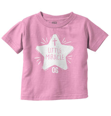 Little Miracle Infant Toddler T Shirt-Direct To Garment Print-Brisco Baby