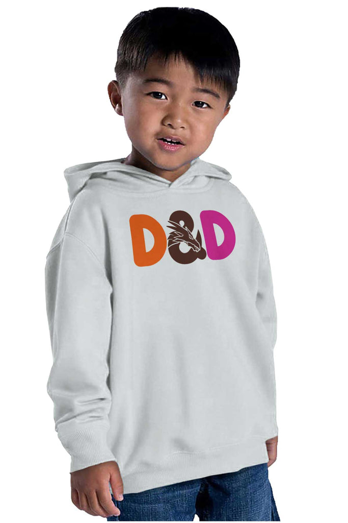 Dungeons Fantasy Tabletop Gamer Toddler Pullover Hoodie-Direct To Garment Print-Brisco Baby