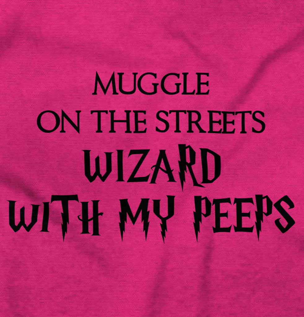 Wizard With My Peeps Infant Toddler T Shirt-Direct To Garment Print-Brisco Baby