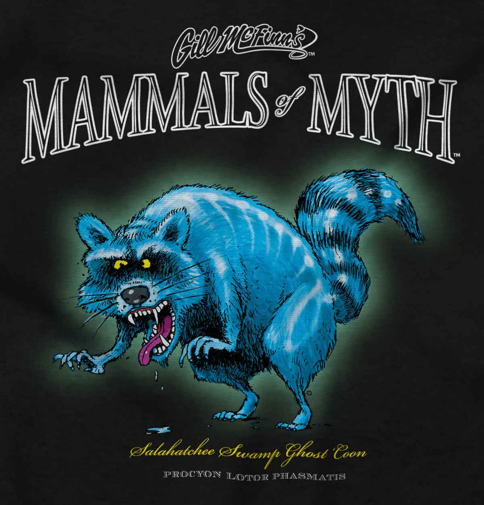 Swamp Ghost Coon Infant Baby Bib-Direct To Garment Print-Brisco Baby