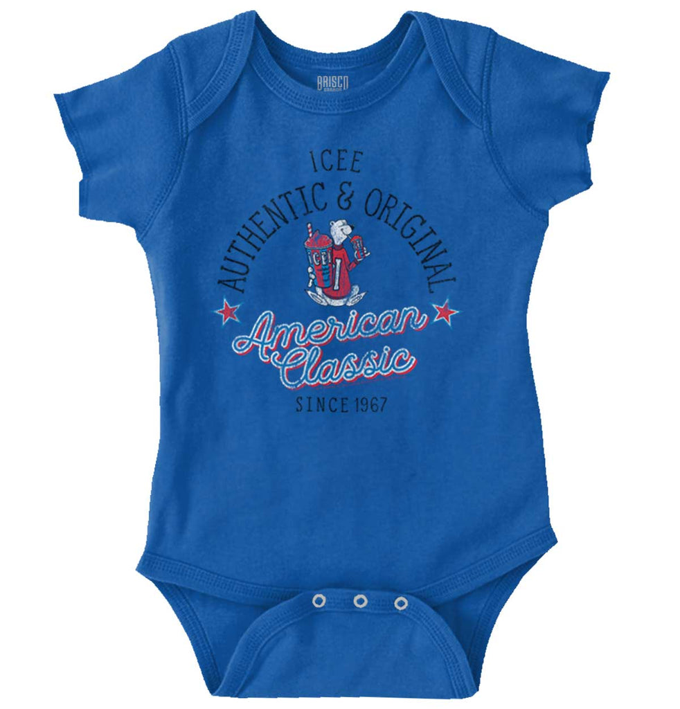 American Classic Romper Bodysuit-Direct To Garment Print-Brisco Baby
