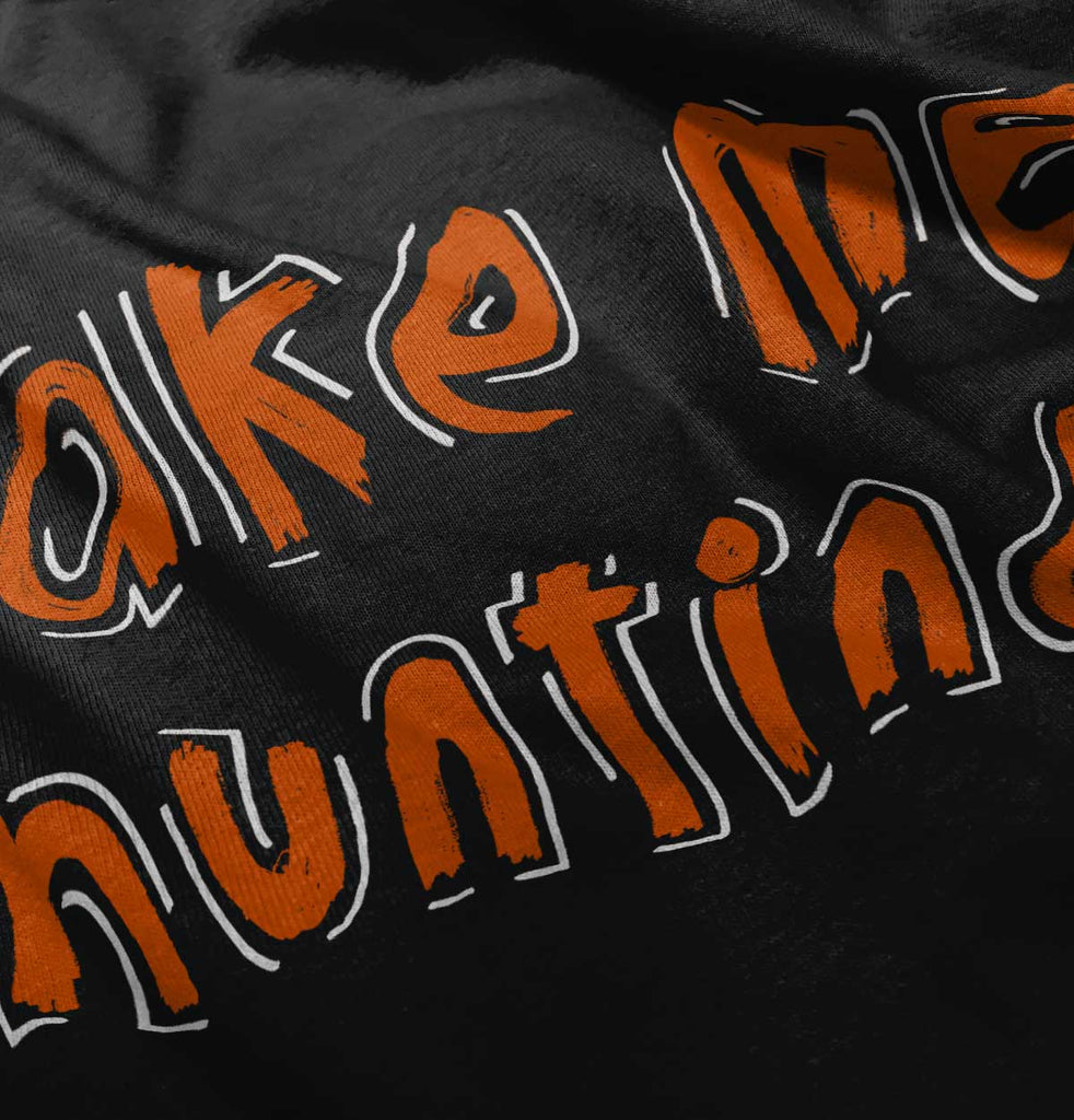 Take Me Hunting Daddy Romper Bodysuit-Direct To Garment Print-Brisco Baby