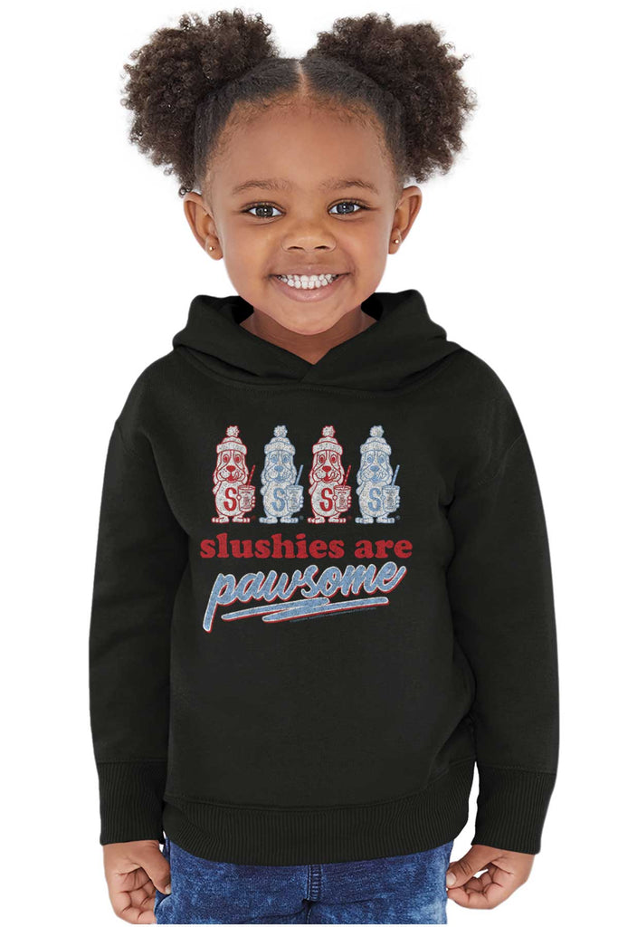 Pawsome Toddler Pullover Hoodie-Direct To Garment Print-Brisco Baby
