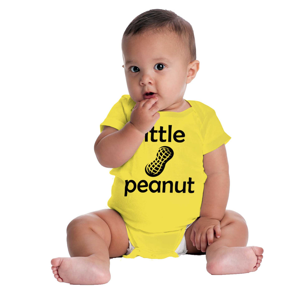 Little Peanut Romper Bodysuit-Direct To Garment Print-Brisco Baby