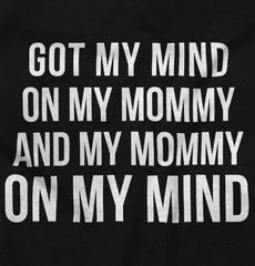 Mind On Mommy Infant Baby Bib-Direct To Garment Print-Brisco Baby