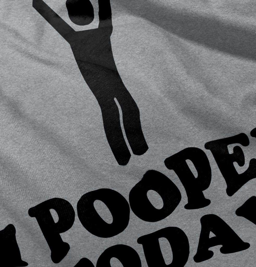 I Pooped Today Romper Bodysuit-Direct To Garment Print-Brisco Baby