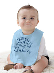 Boobies For Babies Infant Baby Bib-Direct To Garment Print-Brisco Baby