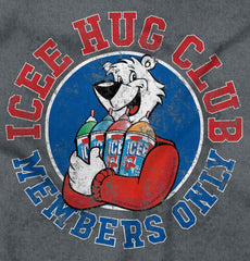 Icee Hug Club Trimmed Colored Velcro Bib-Direct To Garment Print-Brisco Baby