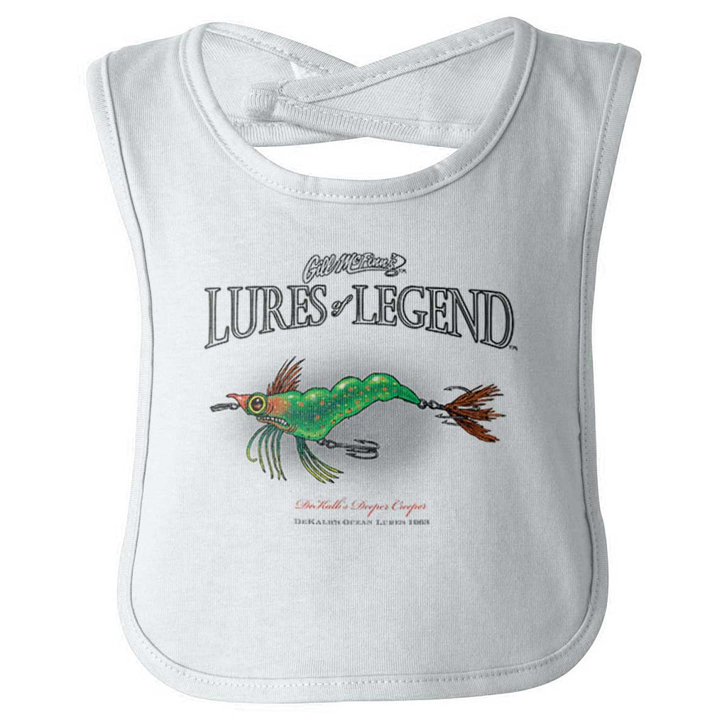 Dekalb's Deeper Creeper Infant Baby Bib-Direct To Garment Print-Brisco Baby