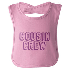 Cousin Crew Infant Baby Bib-Direct To Garment Print-Brisco Baby