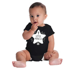 Little Miracle Romper Bodysuit-Direct To Garment Print-Brisco Baby