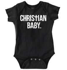 Christian Baby Romper Bodysuit-Direct To Garment Print-Brisco Baby