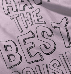 Best Cousin Romper Bodysuit-Direct To Garment Print-Brisco Baby