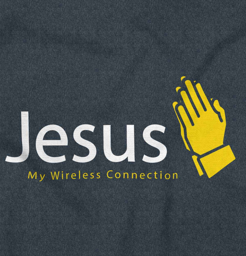 Jesus Connection Toddler Football Jersey Tee-Direct To Garment Print-Brisco Baby