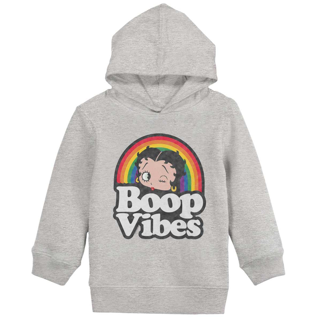 Boop Vibes Toddler Pullover Hoodie-Direct To Garment Print-Brisco Baby