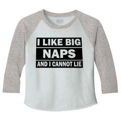 Big Naps Toddler Baseball-Direct To Garment Print-Brisco Baby