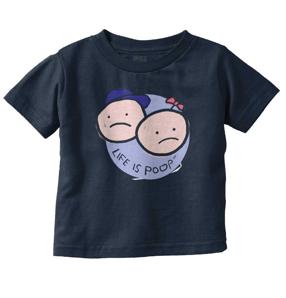 Boy and Girl Logo Infant Toddler T Shirt-Direct To Garment Print-Brisco Baby