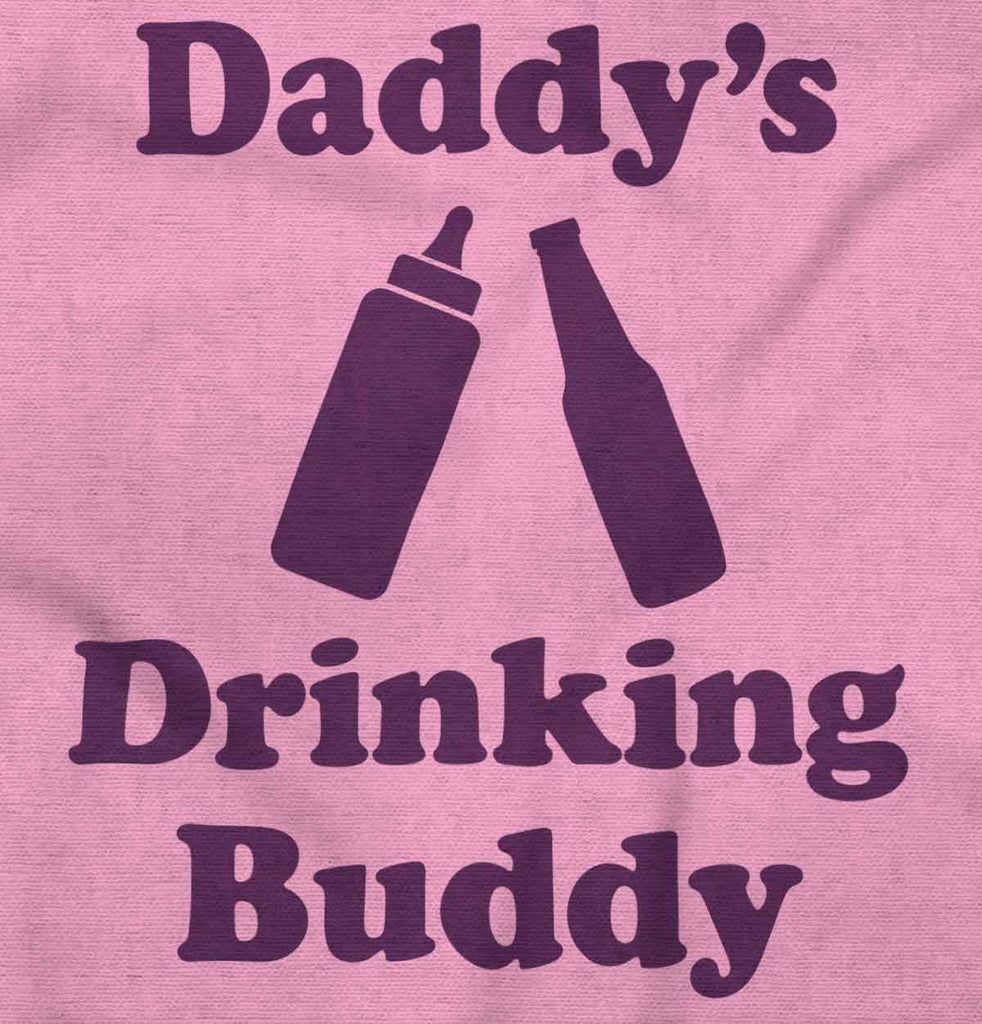 Drinking Buddy Infant Toddler T Shirt-Direct To Garment Print-Brisco Baby