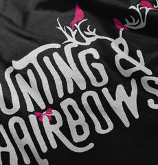 Hunting And Hairbows Romper Bodysuit-Direct To Garment Print-Brisco Baby