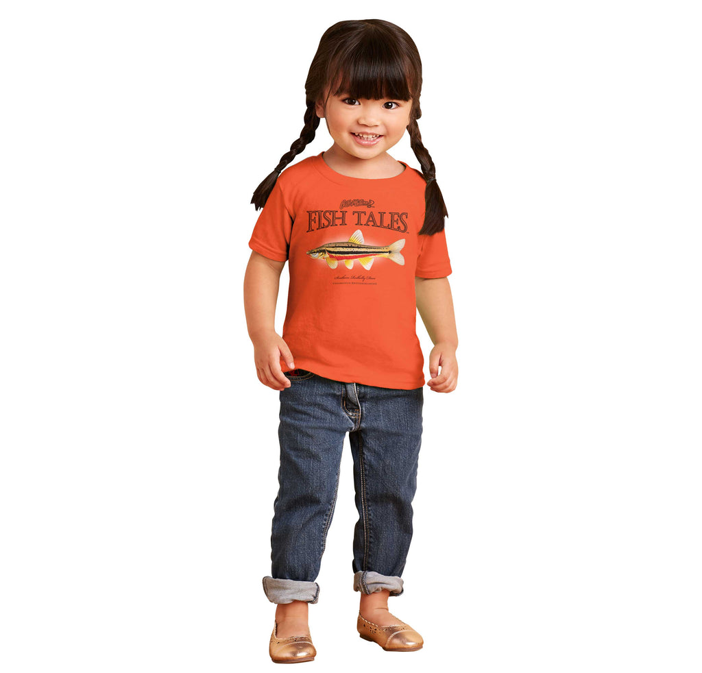 Southern Redbelly Dace Infant Toddler T Shirt-Direct To Garment Print-Brisco Baby